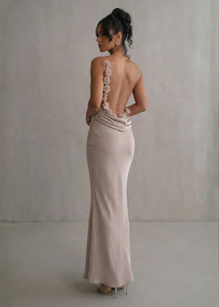 Backless bridesmaid dress My dress studio