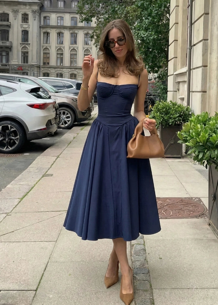 Corset dress Blue / 2 My dress studio