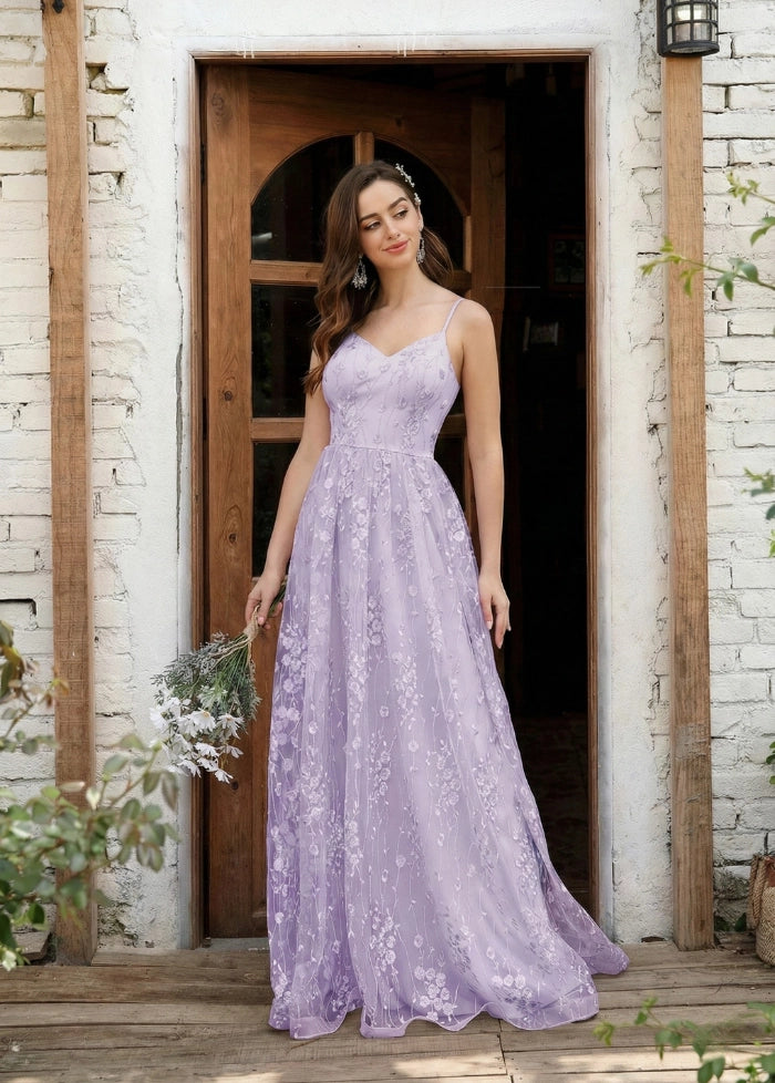 Lavender bridesmaid dress My dress studio