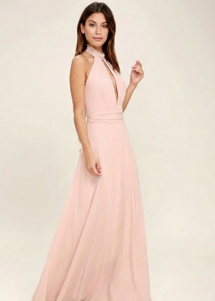 Light pink bridesmaid dress My dress studio