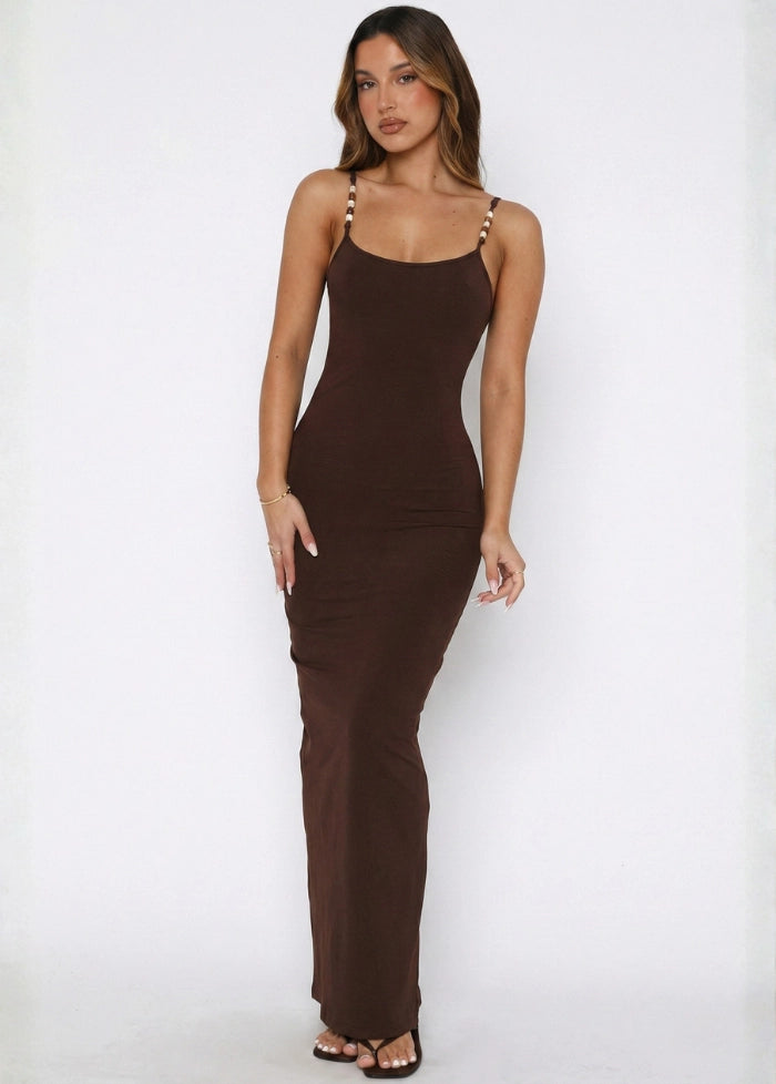 Maxi spaghetti strap dress My dress studio