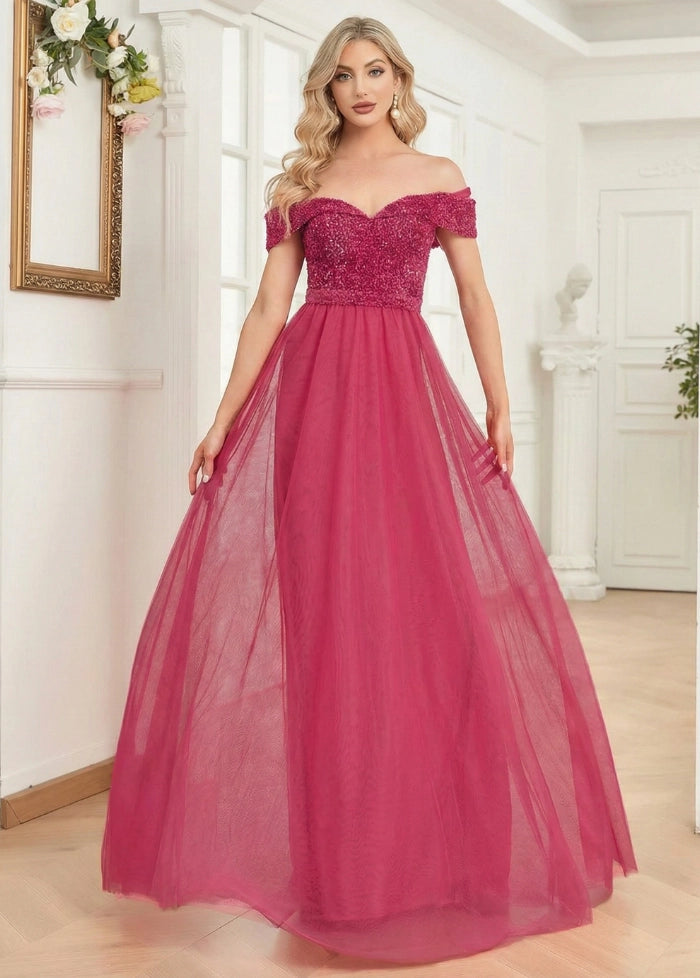 Pink tulle prom dress My dress studio