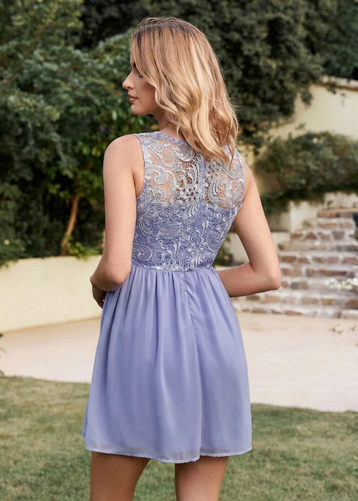 Purple short formal dress My dress studio