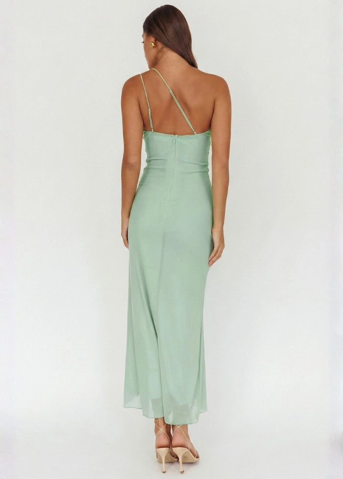 Sea green evening dress My dress studio