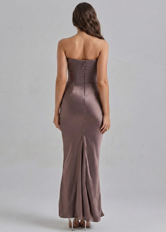 Strapless corset dress My dress studio