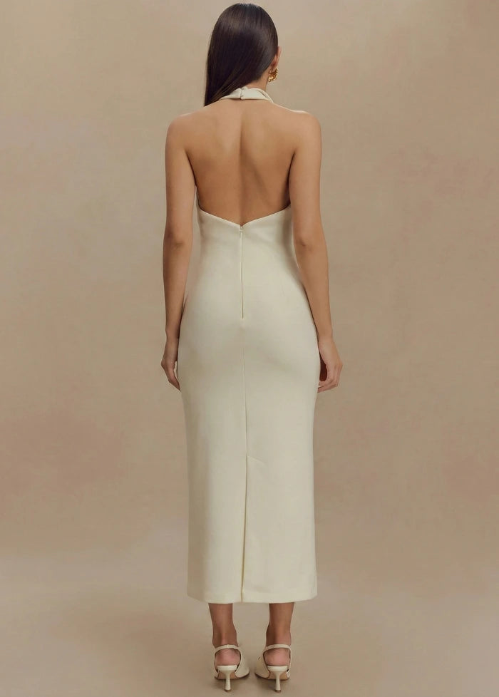 White cocktail dress My dress studio